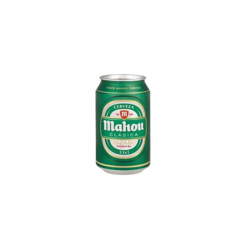 cerveza mahou clasica 33 cl pack 24 unidades