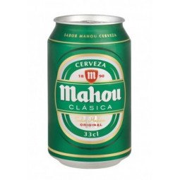 cerveza mahou clasica 33 cl pack 24 unidades