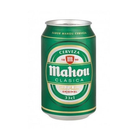 cerveza mahou clasica 33 cl pack 24 unidades