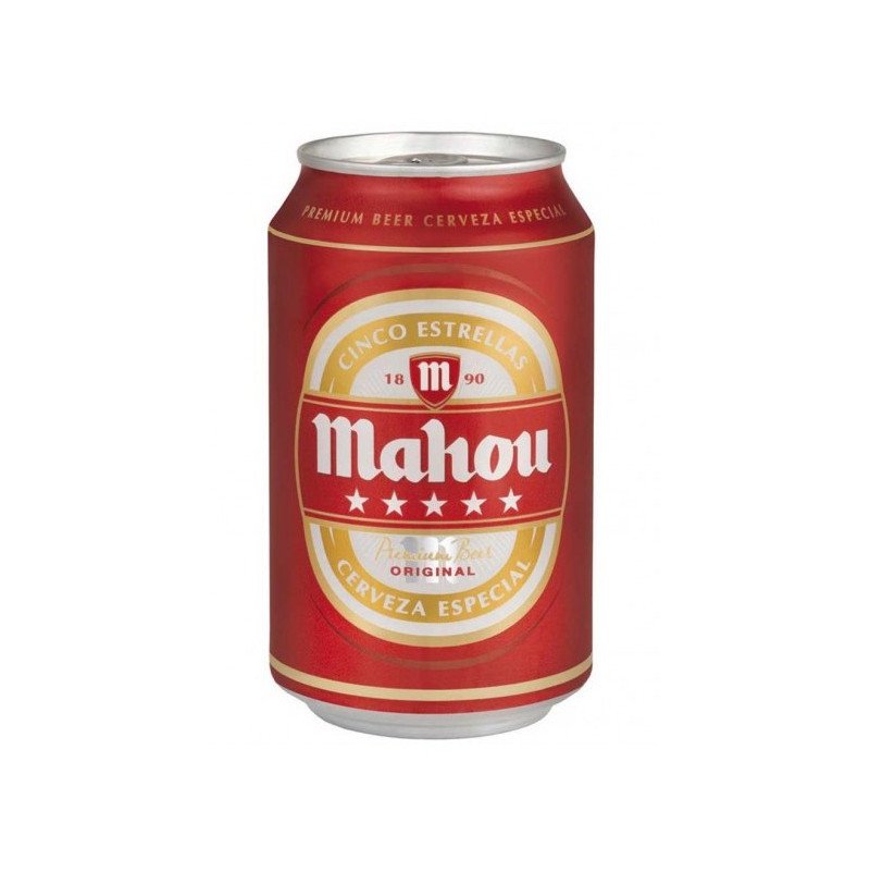 cerveza mahou 5 estrellas 33 cl