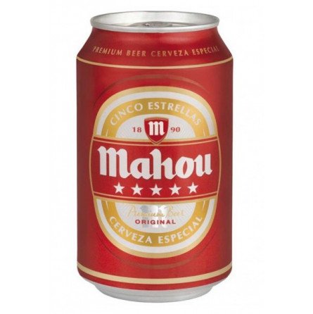 cerveza mahou 5 estrellas 33 cl