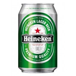 cerveza heineken 33 cl pack de 24 unidades