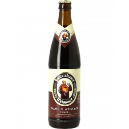 cerveza franziskaner botella de 50 cl pack de 24 unidades