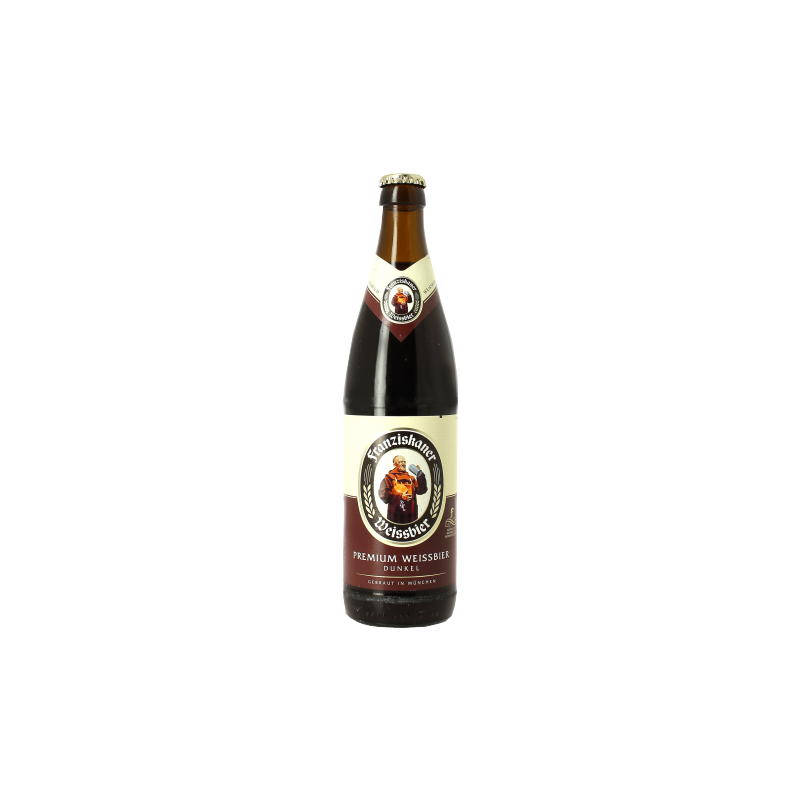 cerveza franziskaner botella de 50 cl pack de 24 unidades