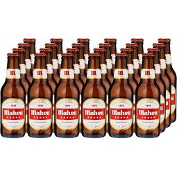 cerveza mahou 5 estrellas botella 33 cl