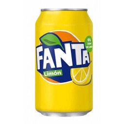 fanta limon lata de 33 cl pack de 24 unidades