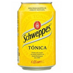 tonica schweppes lata 33 cl