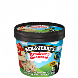 tarrina ben & jerry´s strawberry cheesecake