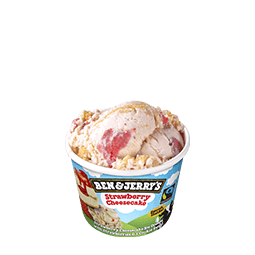 tarrina ben & jerry´s strawberry cheesecake