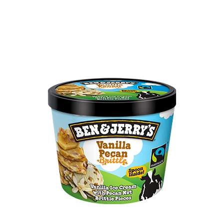 helado ben & jerry´s vainilla pecan