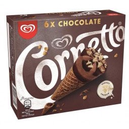 cornetto chocolate pack 30 unidades