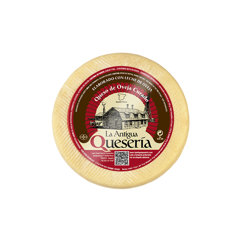 queso puro de oveja curado antigua queseria