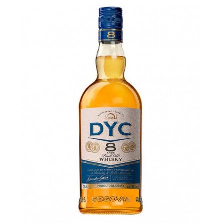 whisky dyc 8 años whisky dyc 8 años
