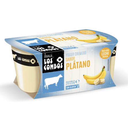 yogur cremoso platano los combos