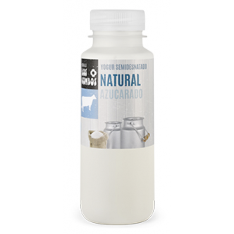 yogur liquido natural azucarado 500 ml