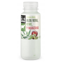 yogur liquido aloe vera, kiwi y manzana 500 ml los combos