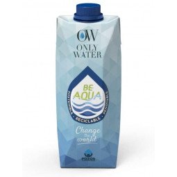 agua mineral only water carton 500 ml