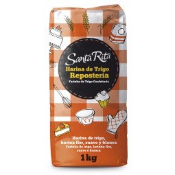 Harina de Trigo Repostería Santa Rita 1Kg