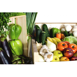 caja fruta verdura familiar 4 personas