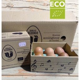 huevos ecológicos granjas redondo docena