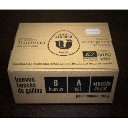 huevos ecológicos granjas redondo docena