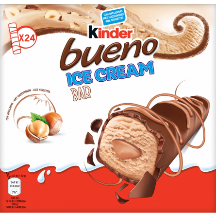 kínder bueno barrita helada 24 unidades