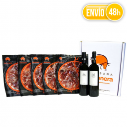 lote jamón bellota iberico gourmet
