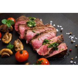 solomillo de ternera en su punto