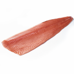 salmón noruego superior en lomos