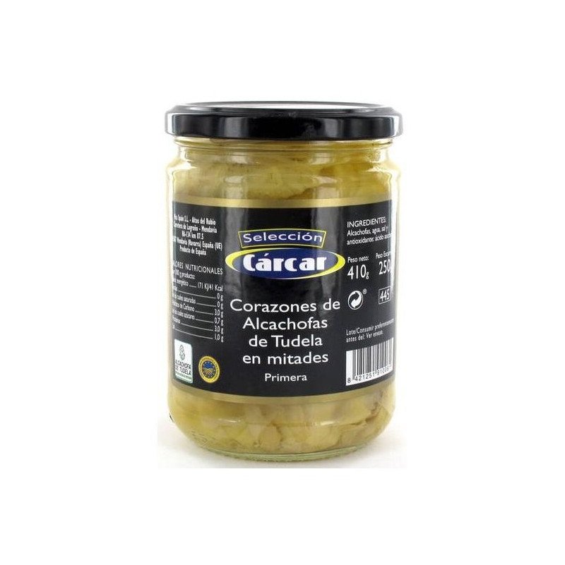 Corazones de Alcachofa 6-10 und 440 gr.