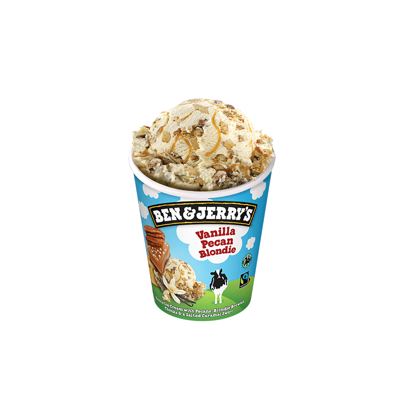 Helado Vainilla Pecan Bondie Ben & Jerry's 465 ml.