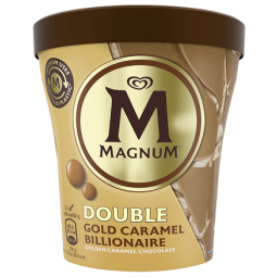 Magnum Tarrina Double Gold Caramel Billionaire