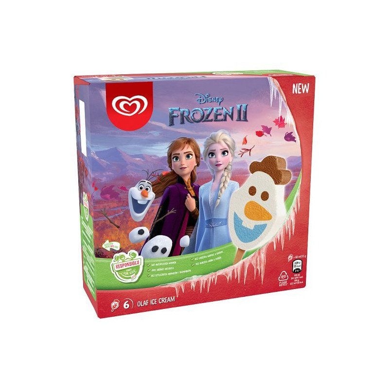 Helado Disney Frozen II Caja 6 und