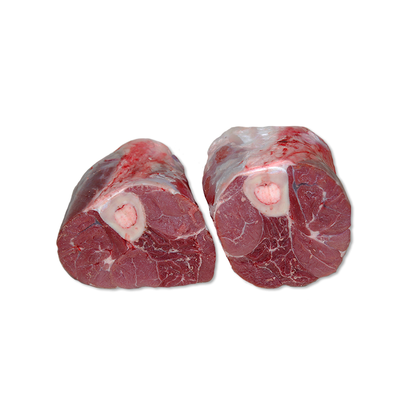 ossobuco de ternera en bandeja de 4 unidades