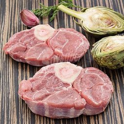 ossobuco de ternera blanca 4 unidades