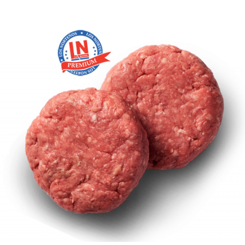 hamburguesa de ternera fresca