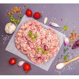 carne picada de cerdo duroc