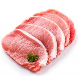 cinta de lomo fresca porcionada