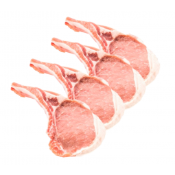 chuletas de cerdo duroc palo