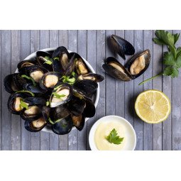 mejillones media concha 500 gr