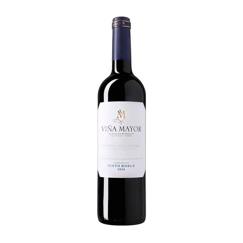vino viña mayor roble