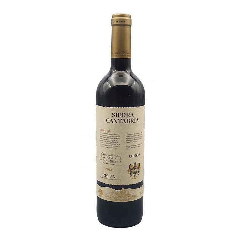 vino sierra cantabria reserva