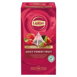 te negro frutos rojos