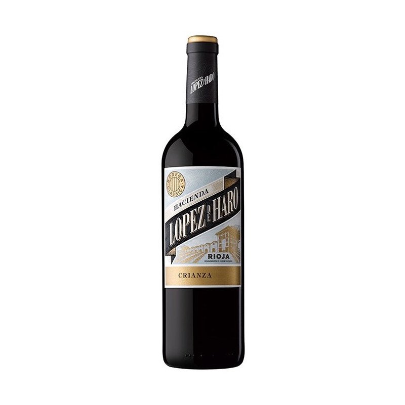 vino hacienda lópez de haro crianza