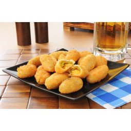 jalapeños verdes con queso cheddar