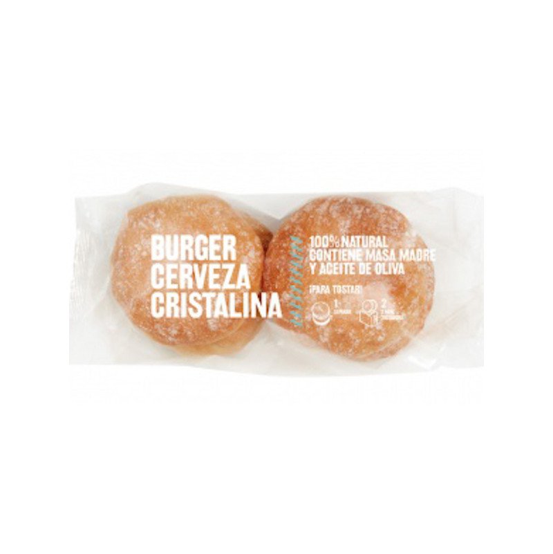 burger cerveza cristalina 2 unidades