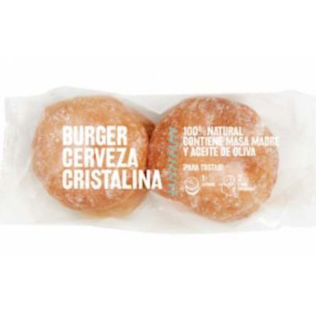 burger cerveza cristalina 2 unidades
