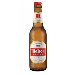 cerveza mahou 5 estrellas 25 cl